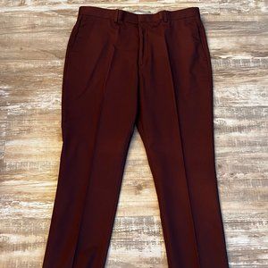 Perry Ellis Luxe Chino Pants - Red - 36 x 32 (NWT)